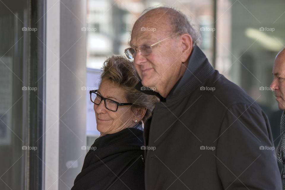 Joop van den Ende and Janine Klijberg At Amsterdam The Netherlands 2018