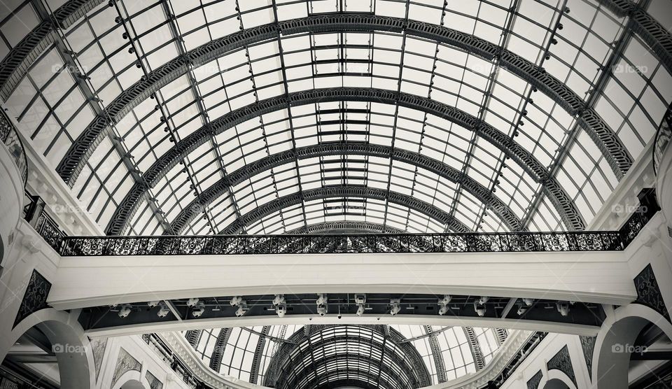 Arch glass ceiling - Dubai