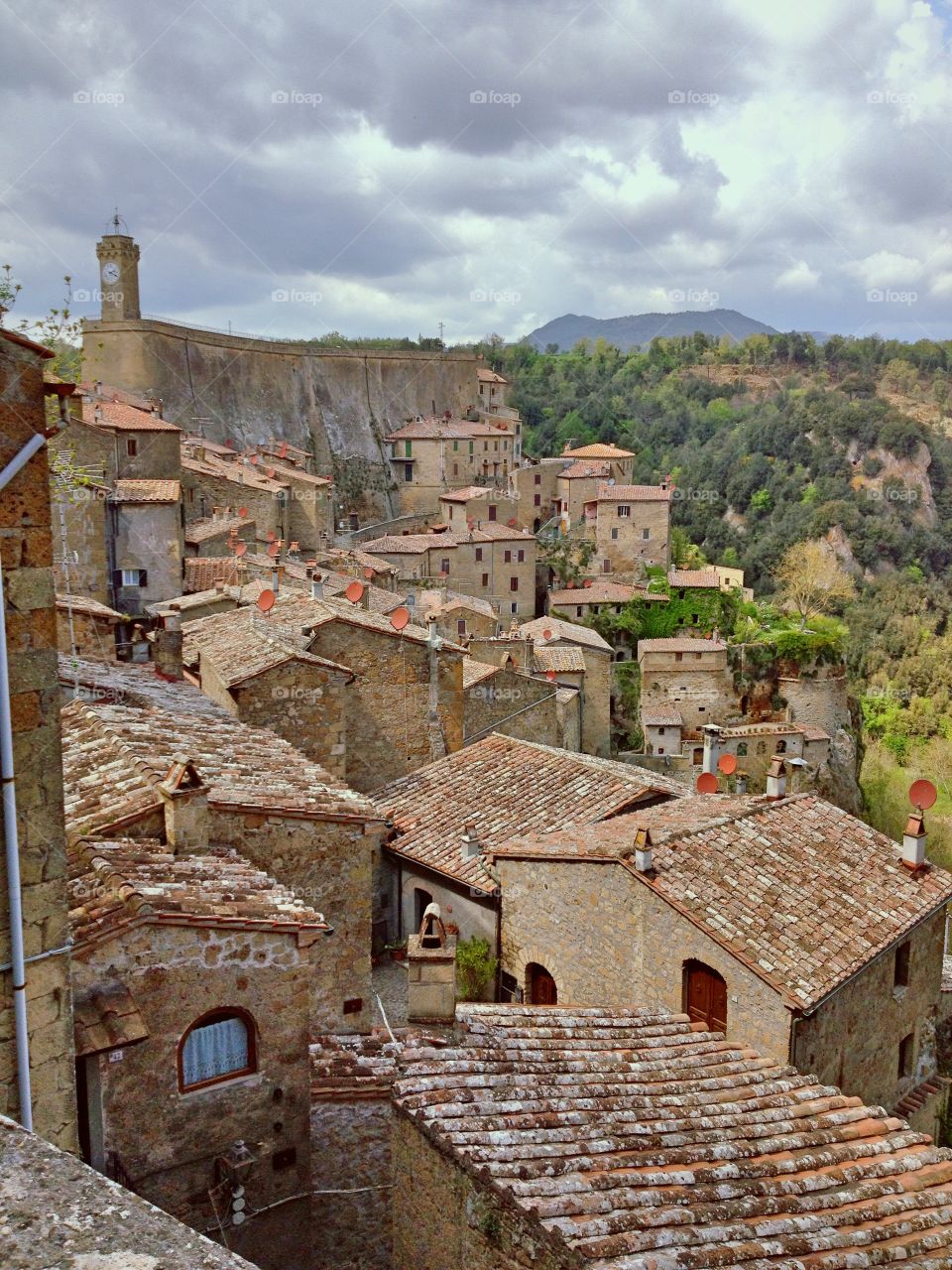 Sorano  Tuscany Italy