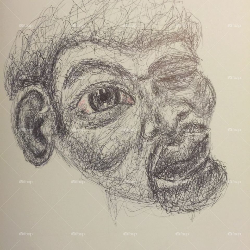Sketch of A man