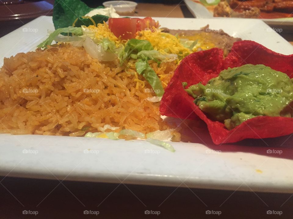 Delicious Mexican food