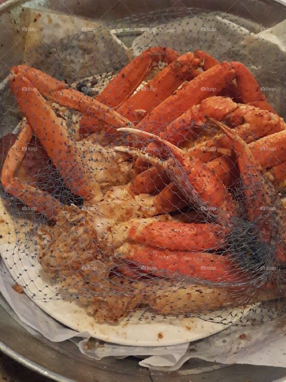 Bucket of crabs.