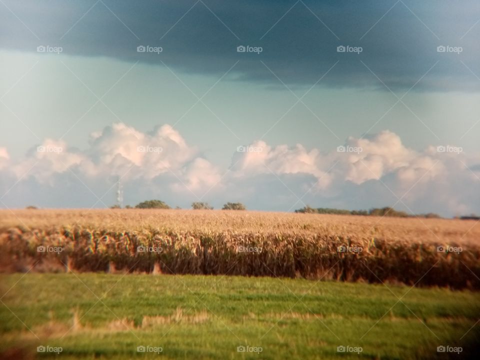 Clouds Look like a mountains