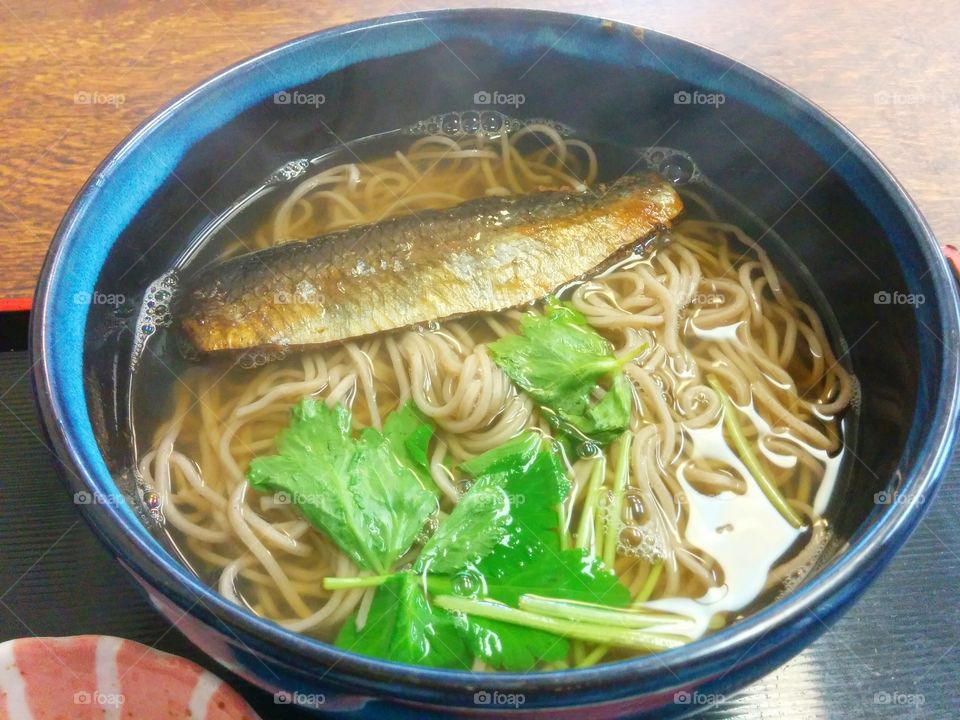 Soba noodle in Kyoto