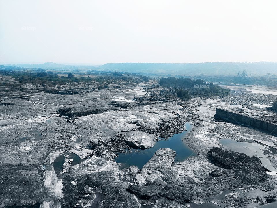 Girna River Dam Area outlet Natural View Chalisgaon village