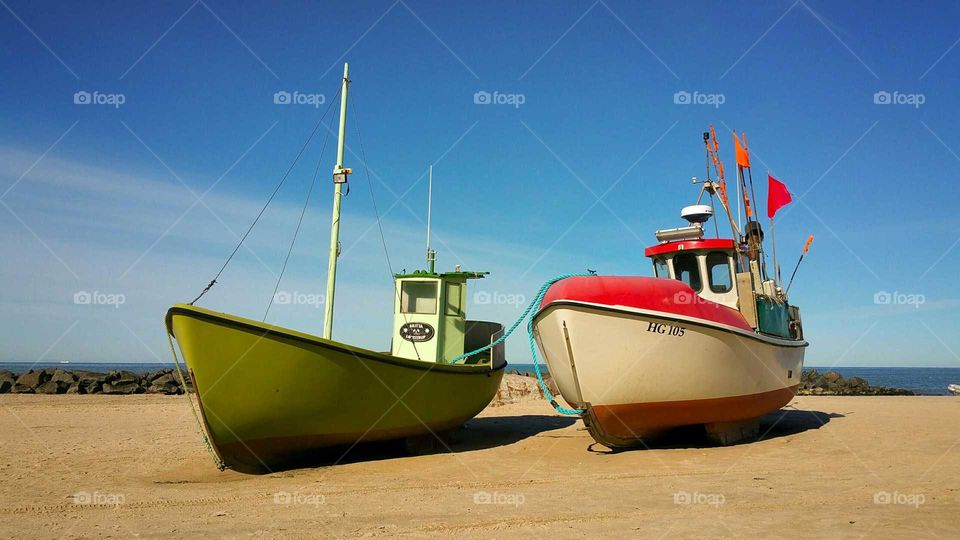 Danish fishing boats