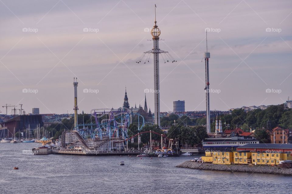 Grona lund amusement park