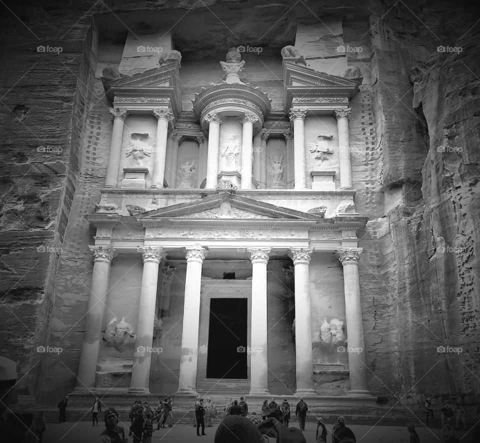 The Treasury . The Treasury, Petra - Jordan
