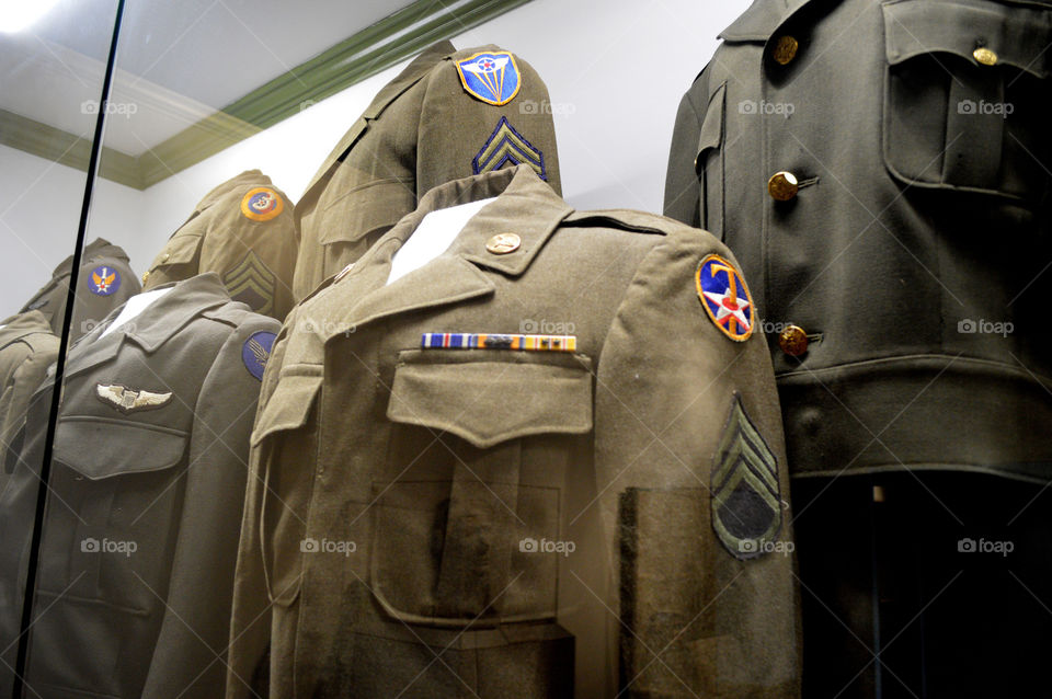 Historic military uniforms