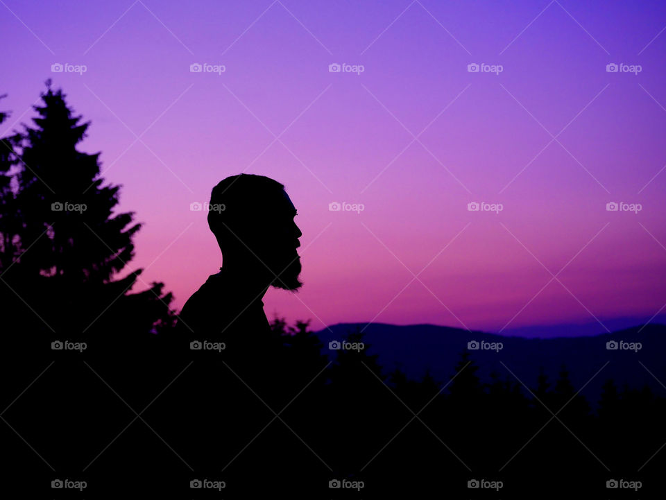 There was a wild man...