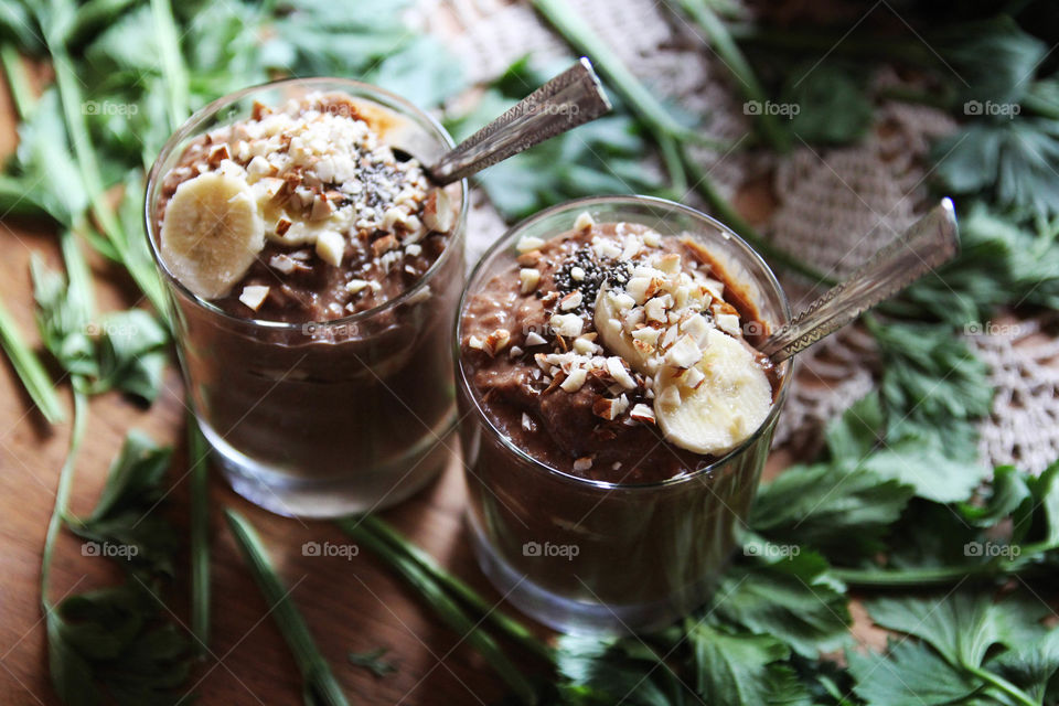 healthy chocolate desert