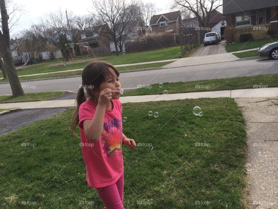Bubbles. Spring mission
