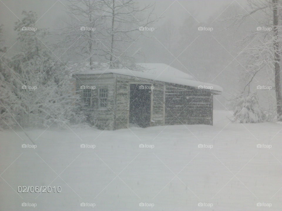 Snow shed