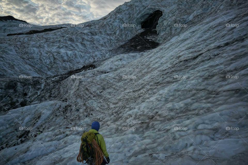 glacier climbing