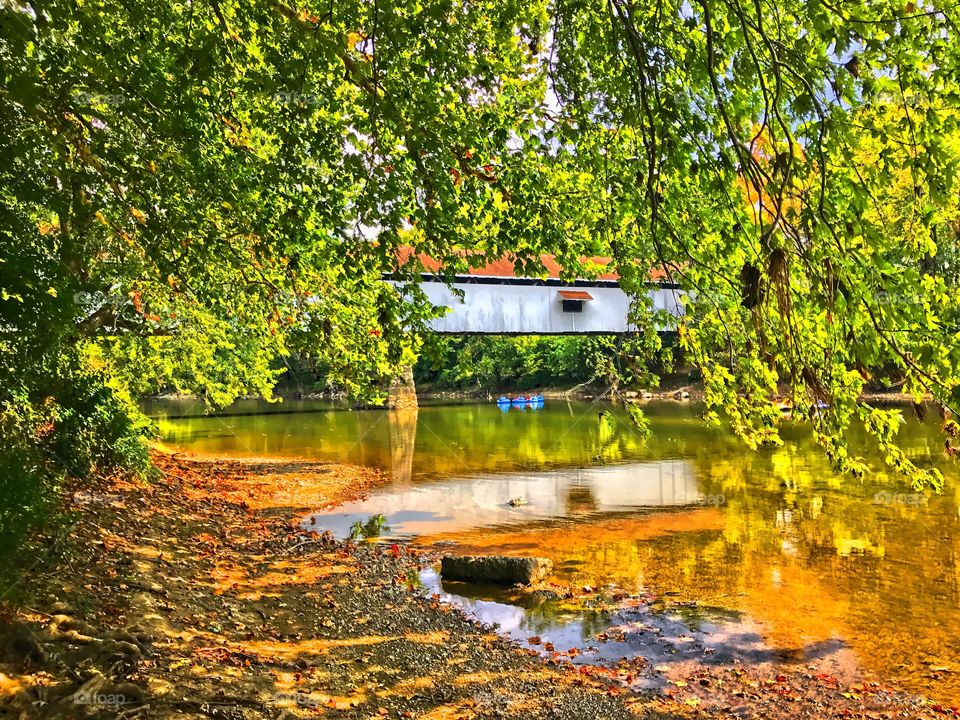 Covered bridge in Indiana 