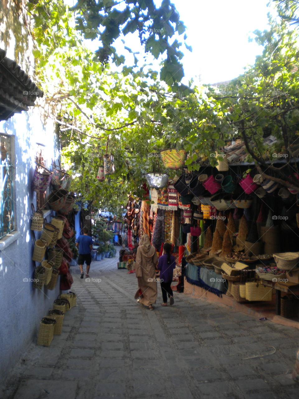 The old city of Chefchaouen town