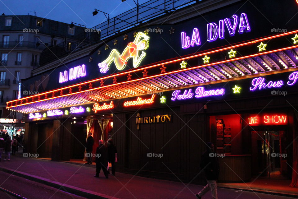 La Diva,table dance,Paris