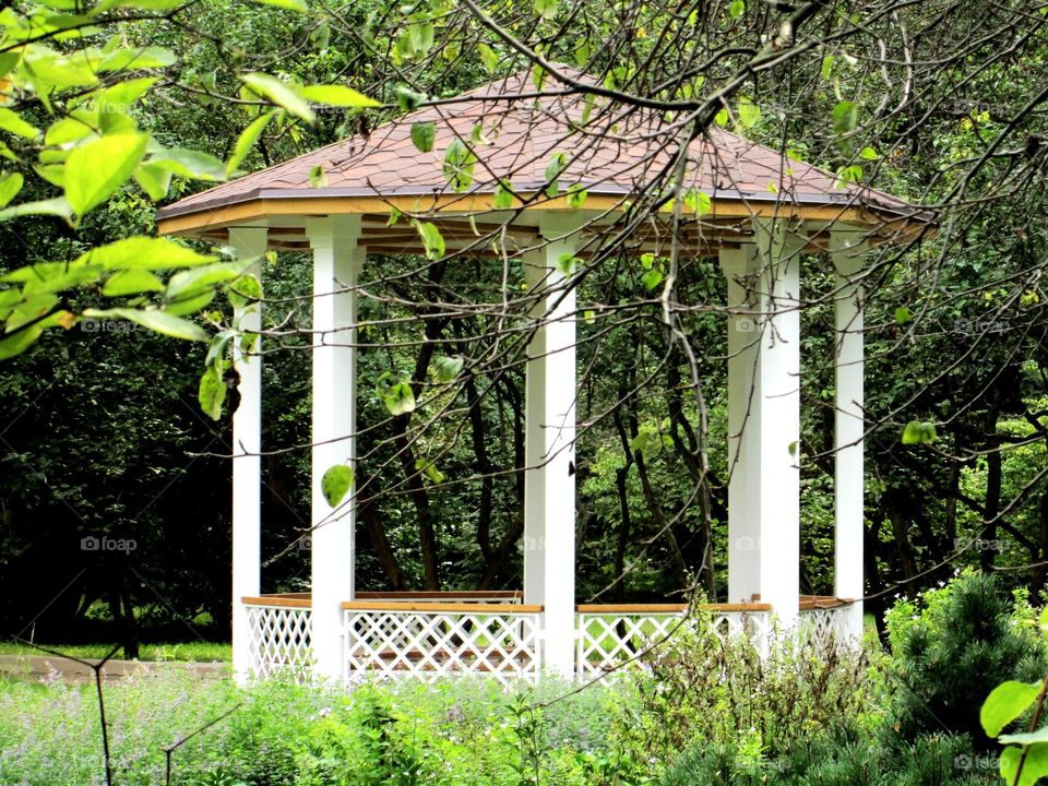 A place to relax in the park.