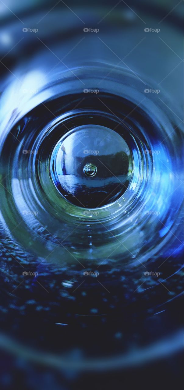 Fotoexperiment mit Glas