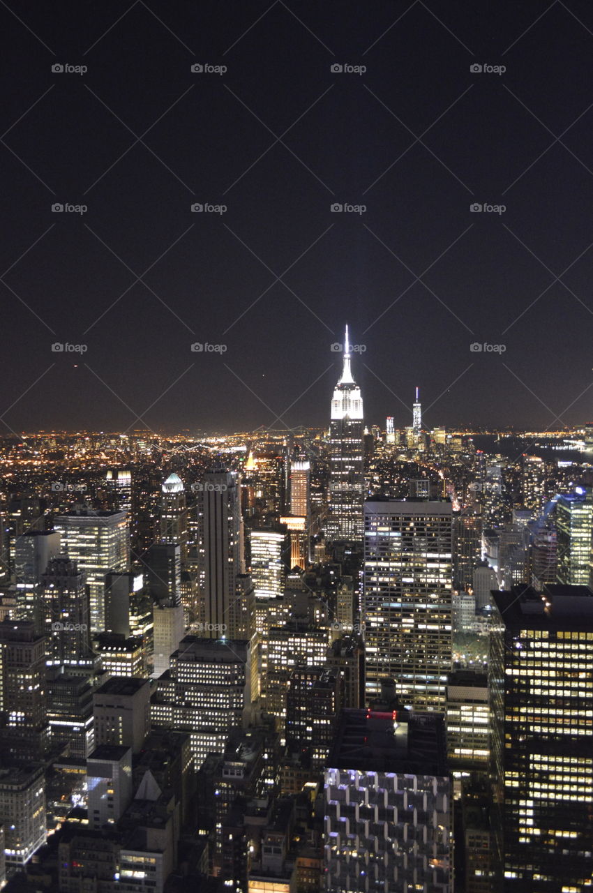 New York night view 