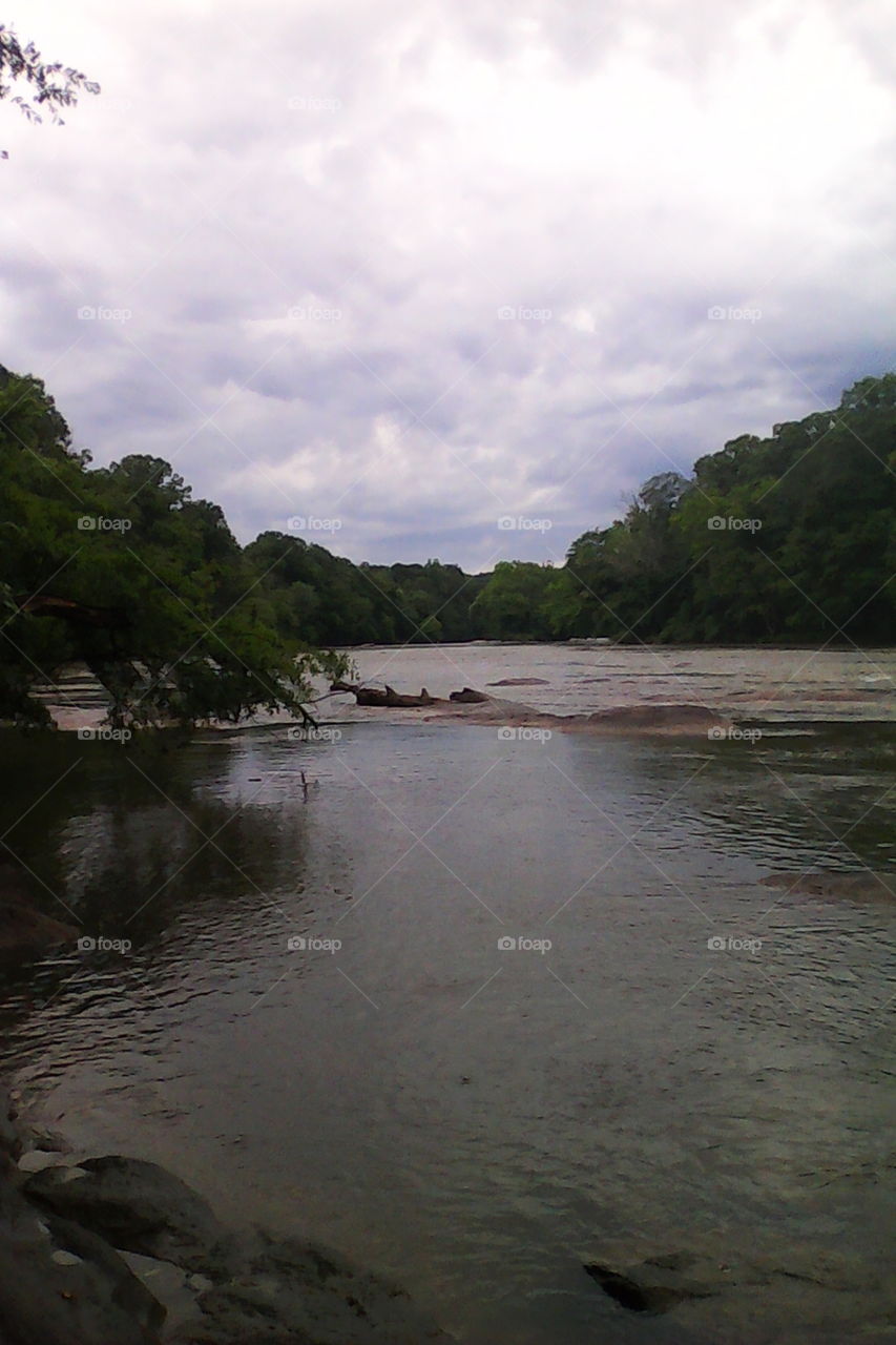 Water, No Person, Landscape, River, Tree