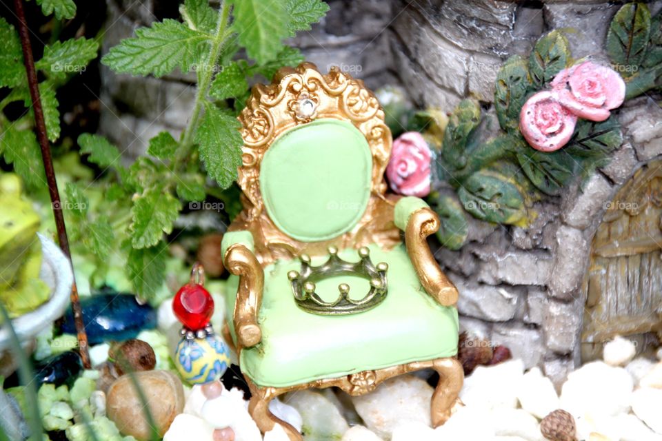 Princess Chair  and Crown