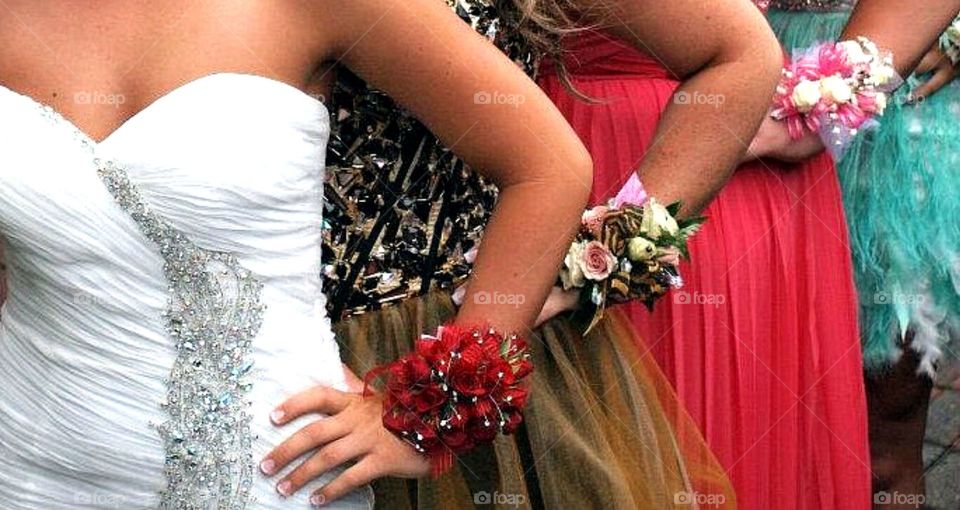 Arm corsages 