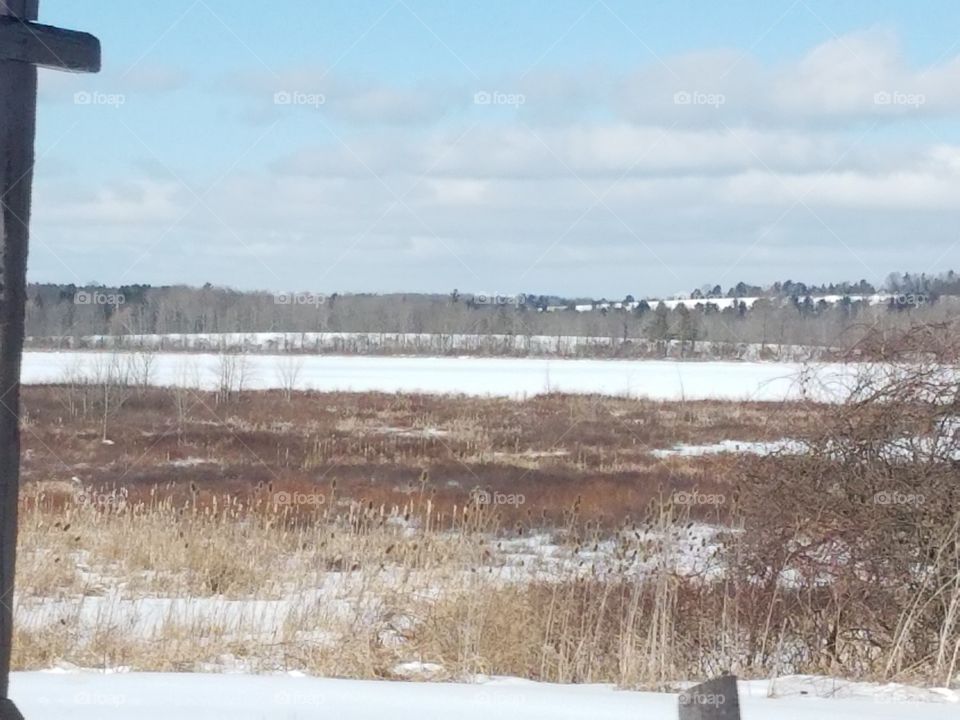 Winter, Snow, Landscape, Water, Nature
