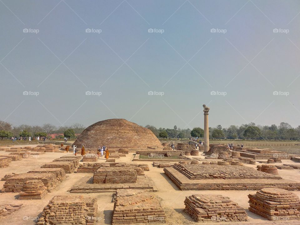 vaishali,vaishali republic,ancient city vaishali,old,ancient,sky,religion,grave,landscape,pyramid,