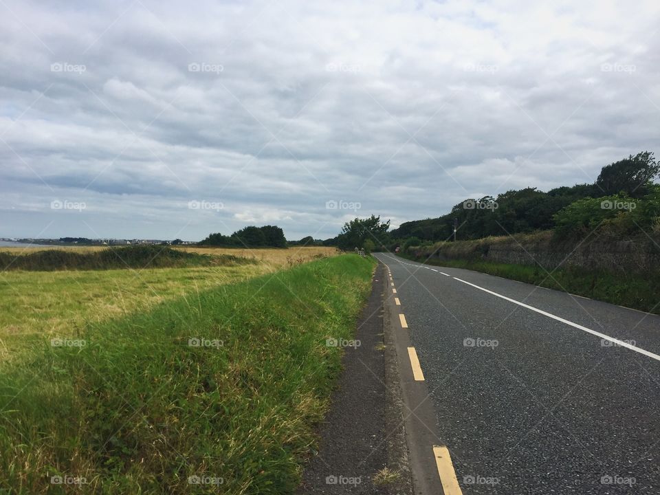 Road, Landscape, No Person, Guidance, Asphalt