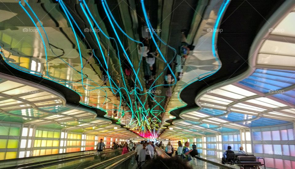 Blur, Subway System, Airport, Transportation System, Station