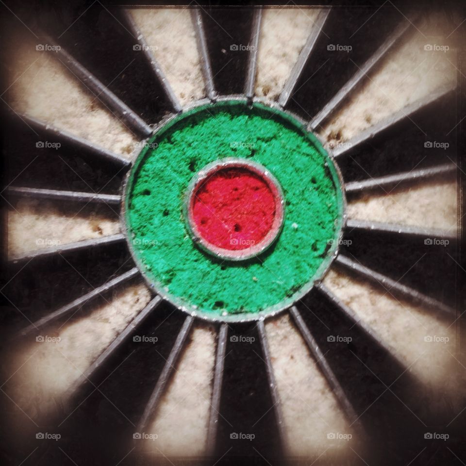 Target, Accurate, Bullseye, Round, Dartboard