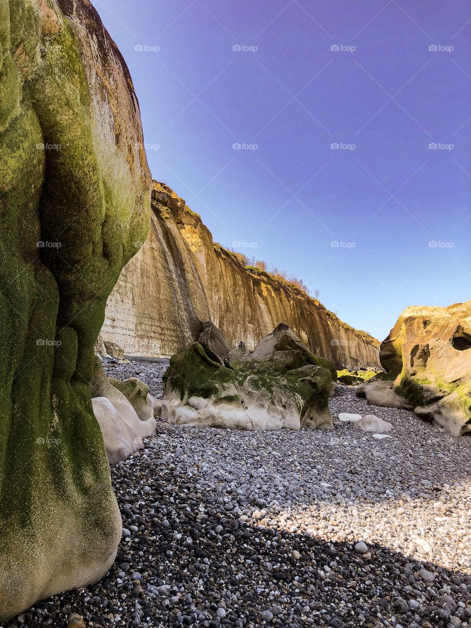 Cliffy seaside - France