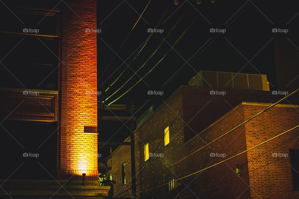 Buildings cast their own presence 