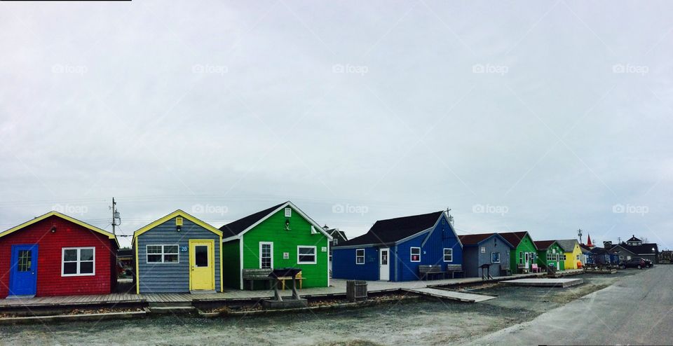 Nova Scotia Canada fishing village