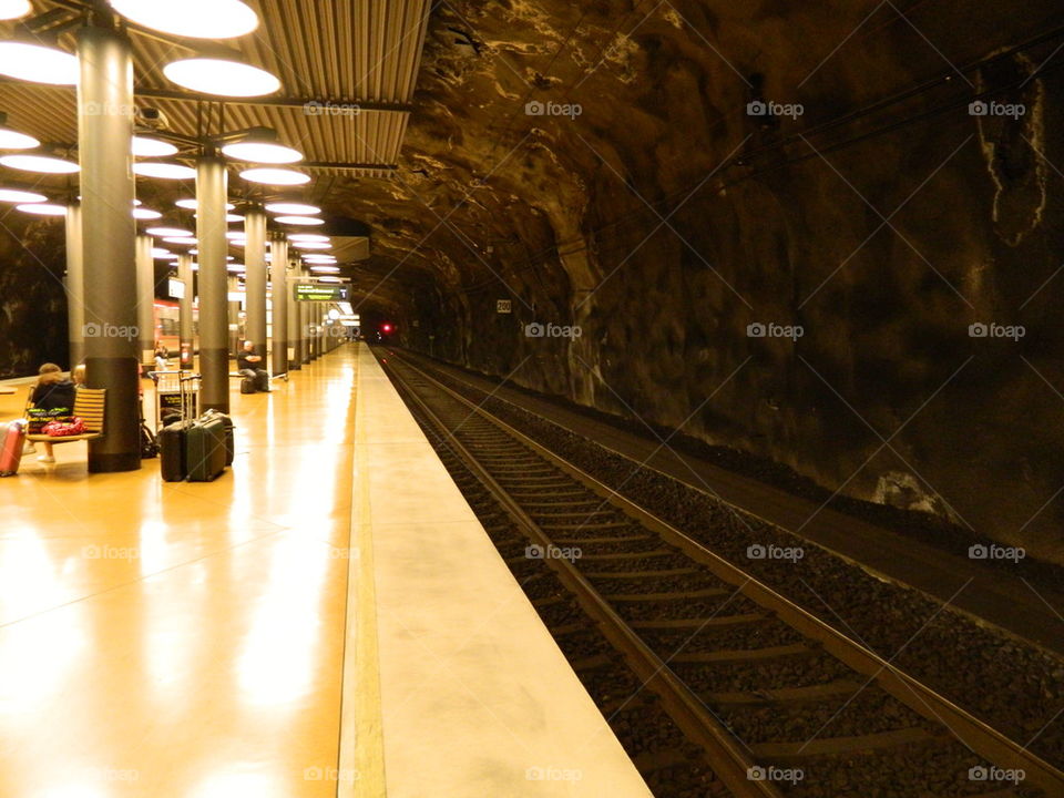 Swedish Train Station