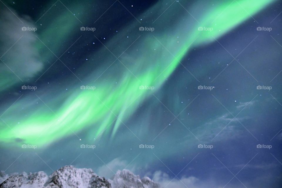 Beautiful Aurora Borealis show