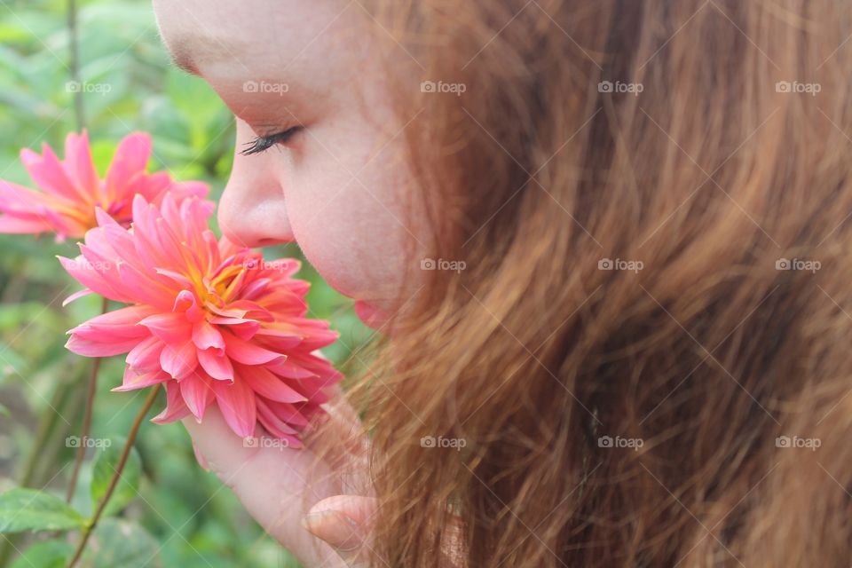 Stop and smell the dahlias