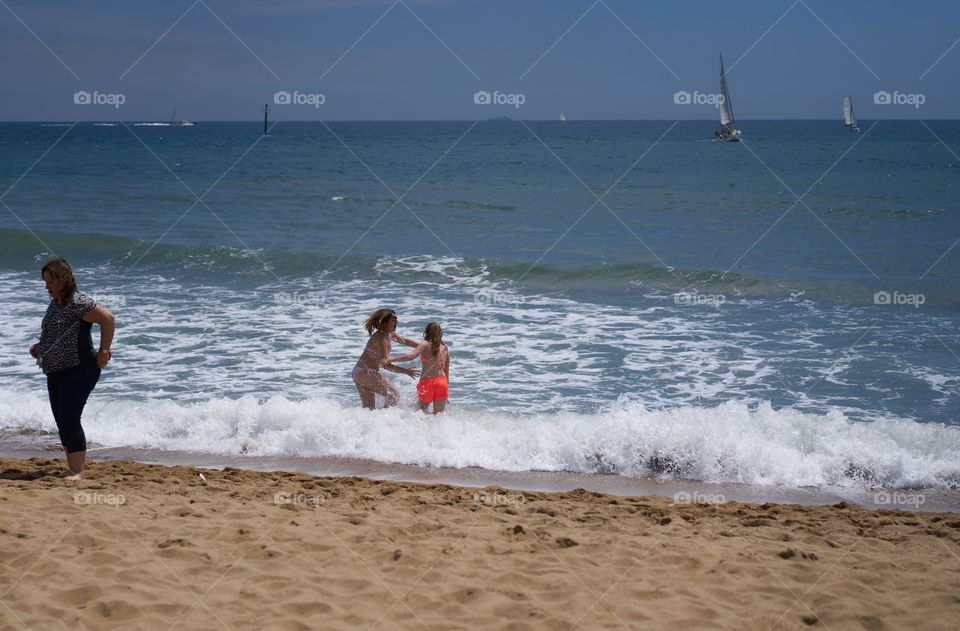 When the water is still cold. 