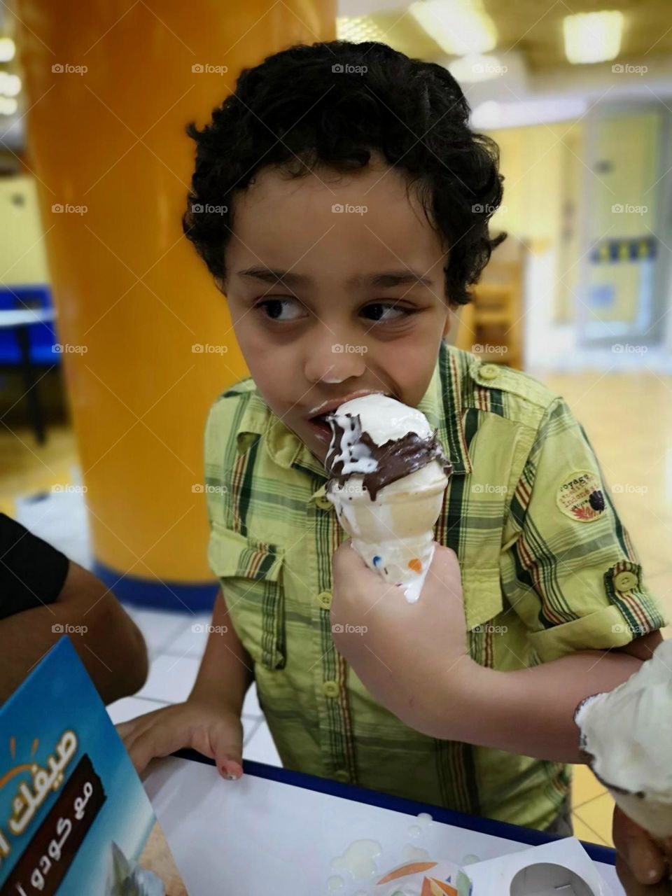 Ice cream is my best choice.