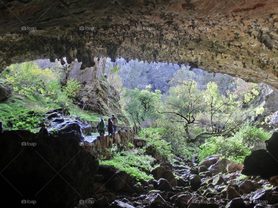 Nature. Valporquero Cave, León, Spain