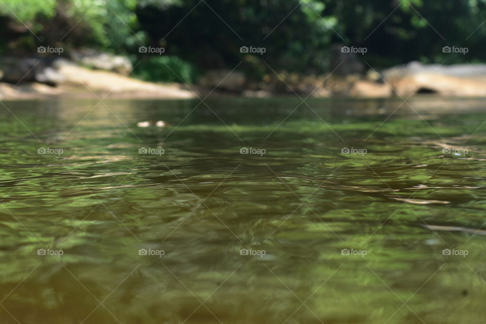 Close up picture of waters