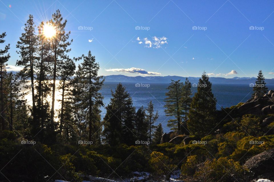 Lake Tahoe landscape