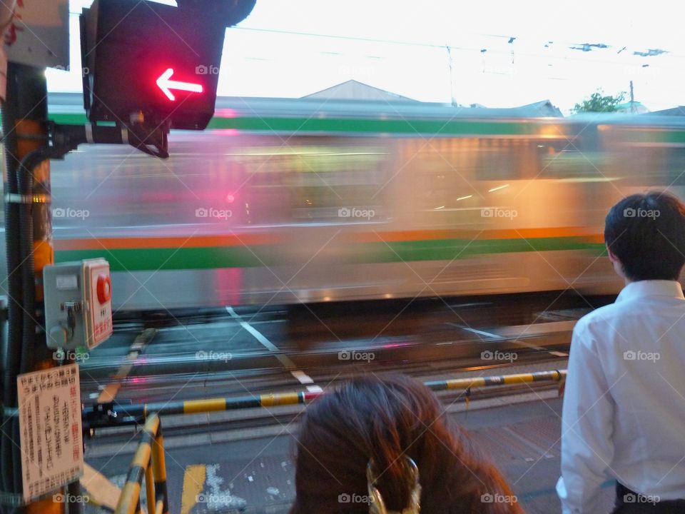train in Kyoto