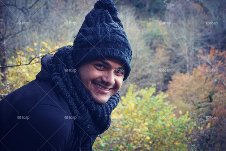 Autumn#season#colors#leaves#human#face#clothes#nature#trees#forest