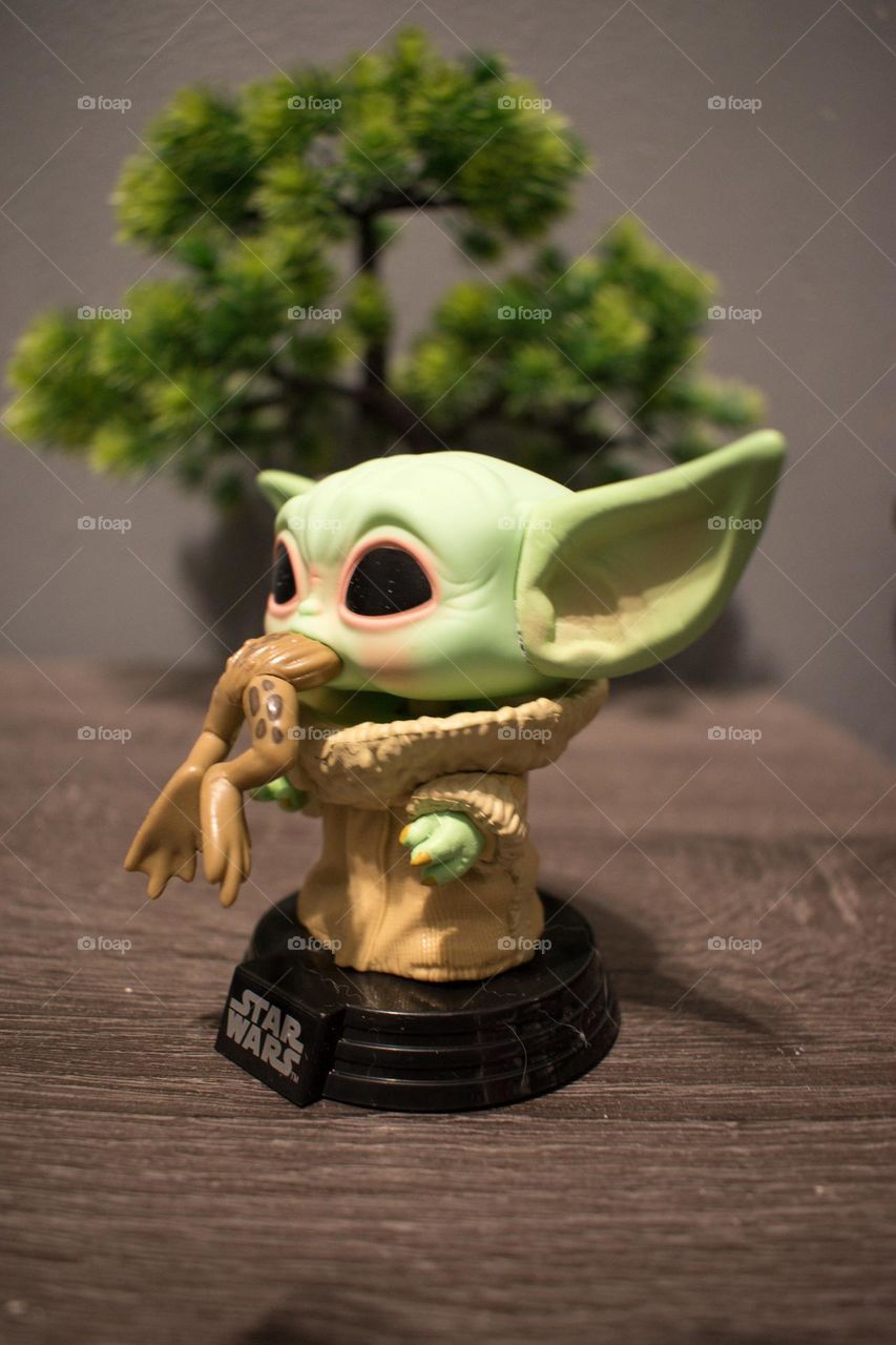 Baby Yoda from Star Wars 