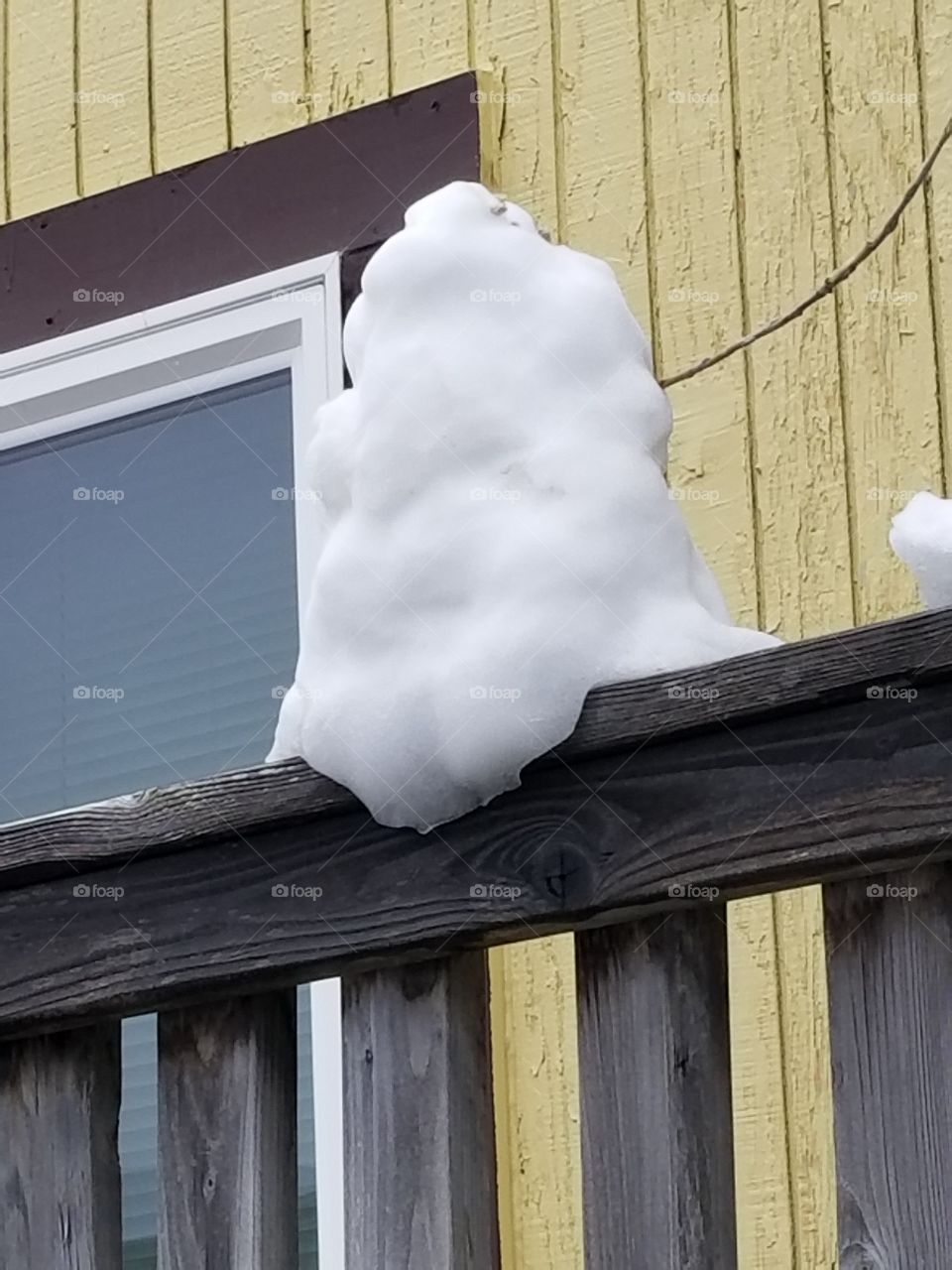Snowman have rear ends