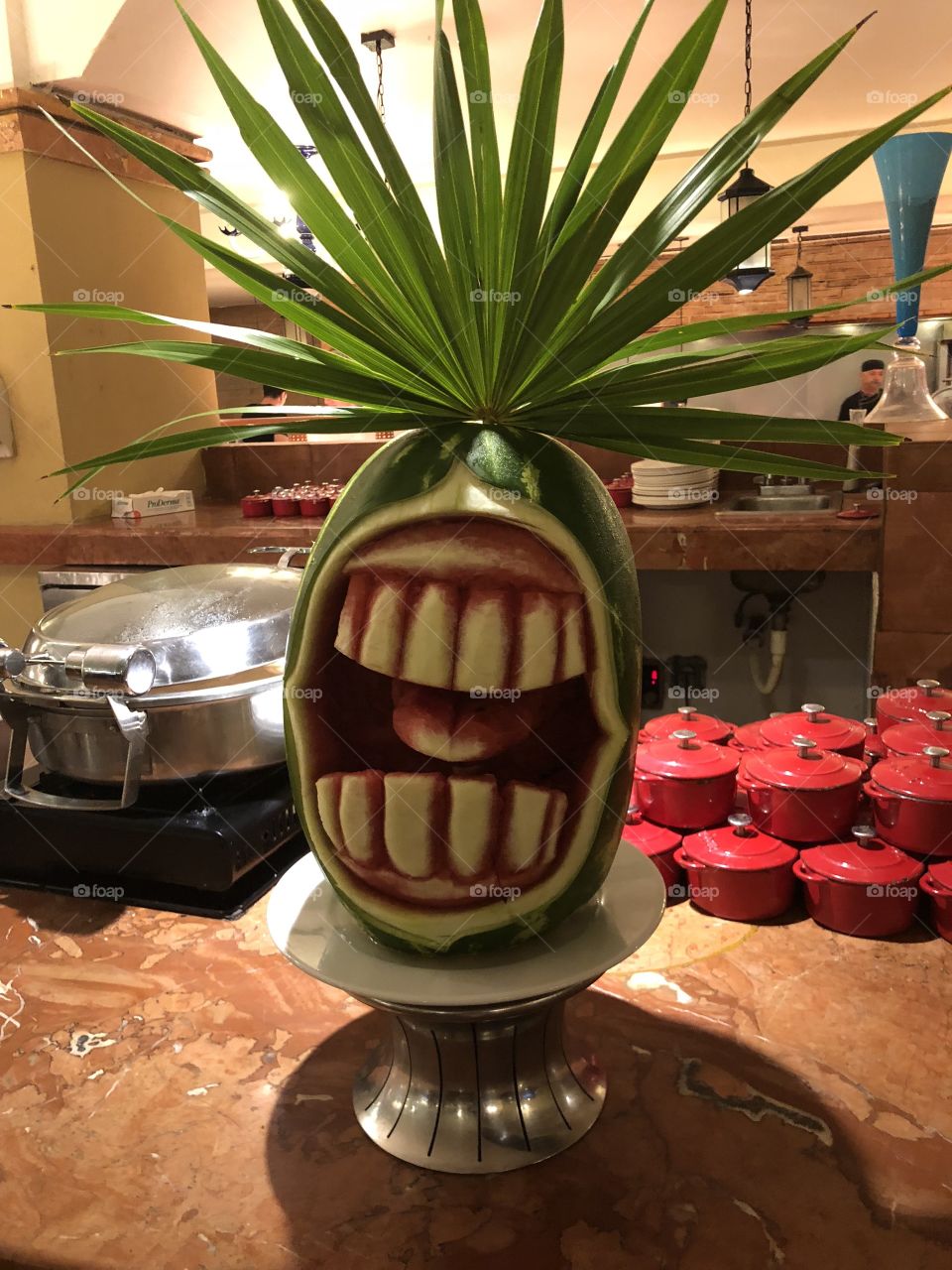Watermelon carving