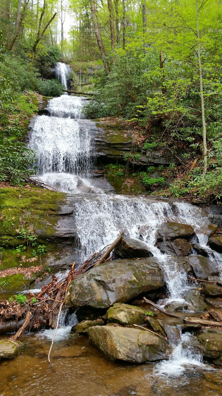 Desoto falls in Georgia