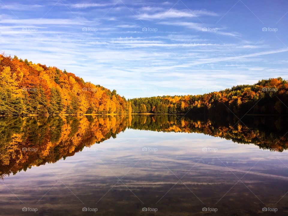 No Person, Water, Fall, Landscape, Nature